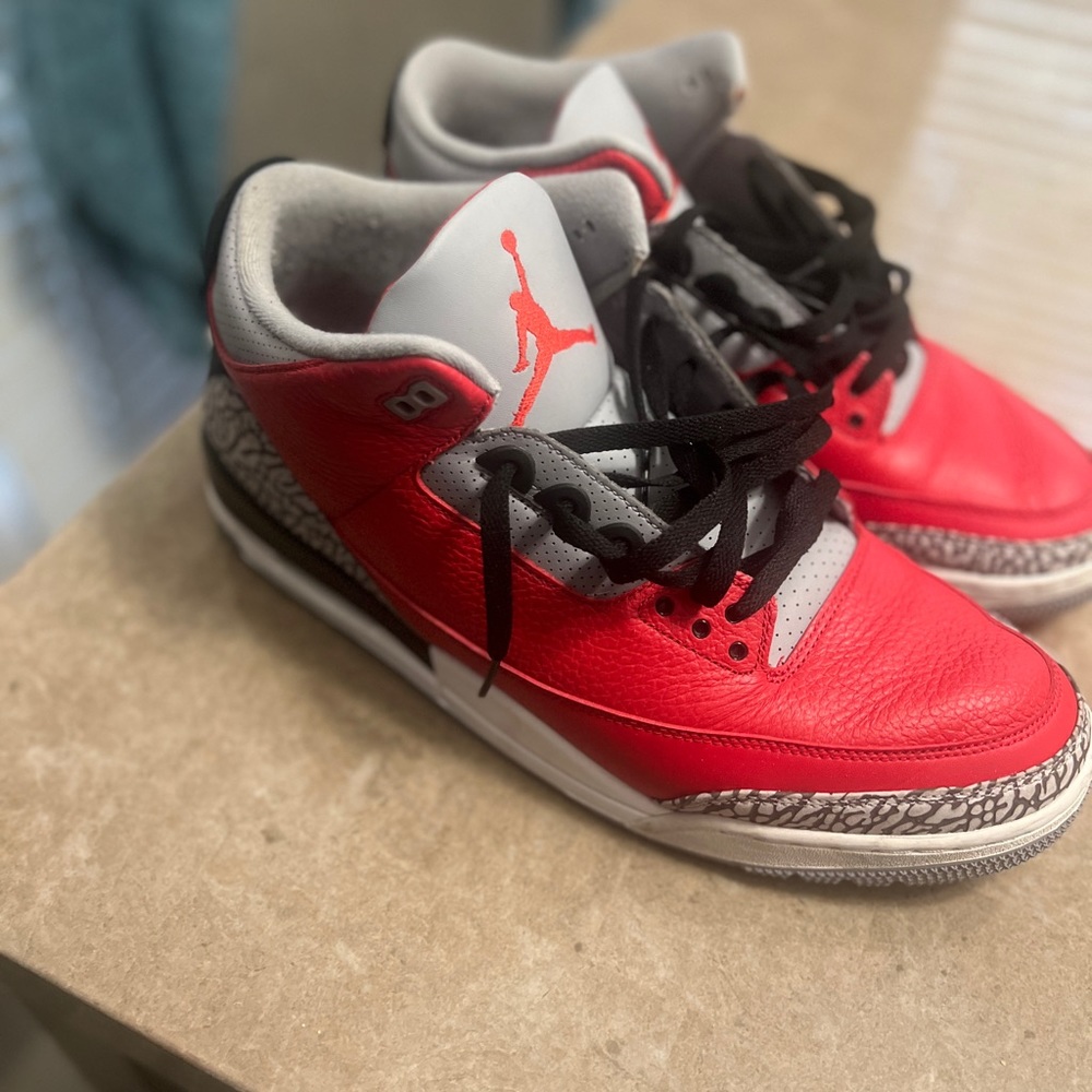 Jordan 3 red cement